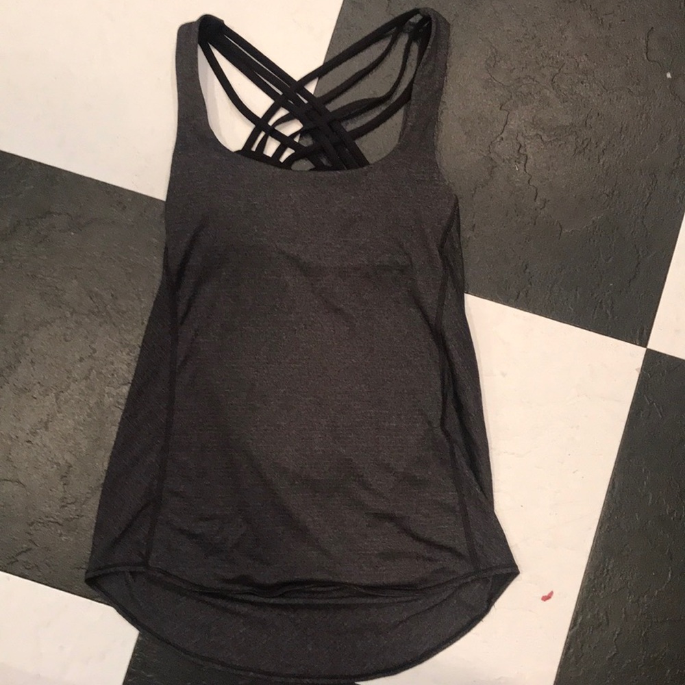 Lululemon Tank with attached bra